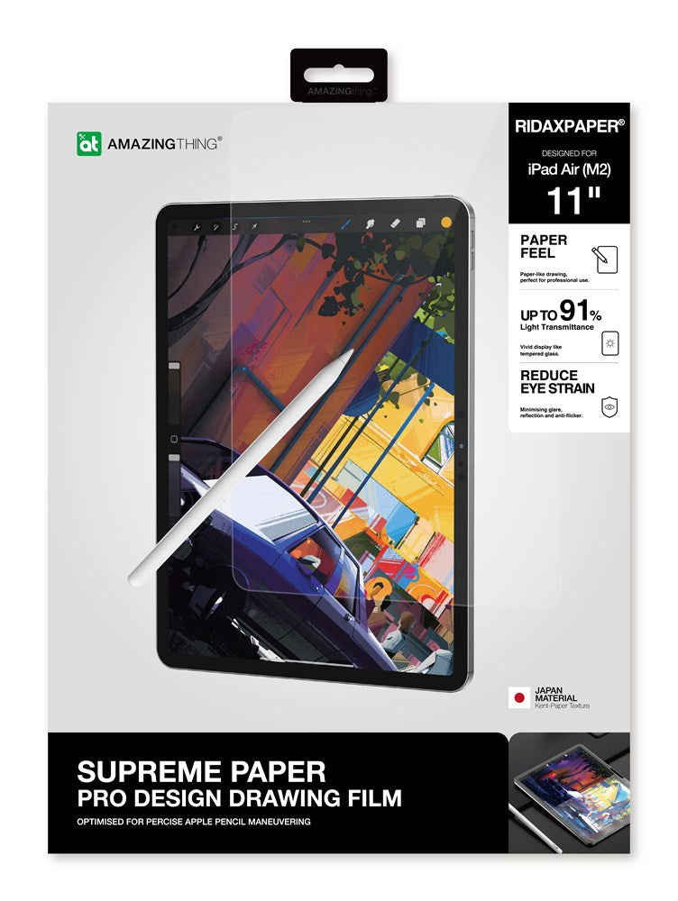 AMAZINGTHING APPLE IPAD AIR 11(2024) PAPER TEXTURE DRAWING FILM