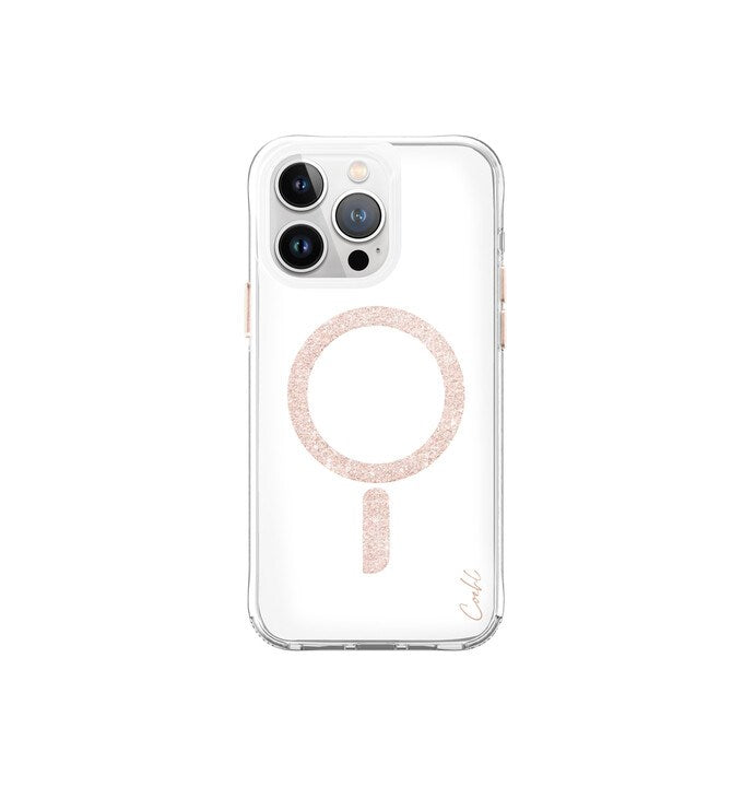 UNIQ COEHL IPHONE 15 PRO 6.1 (2023) MAGNETIC CHARGING GLACE - ROSE GOLD (ROSE GOLD)