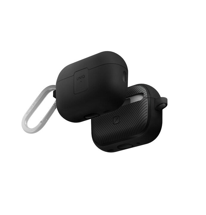 UNIQ CLYDE AIRPODS PRO 2ND GEN LOCK CASE - CHARCOAL (CHARCOAL/DARK GREY)