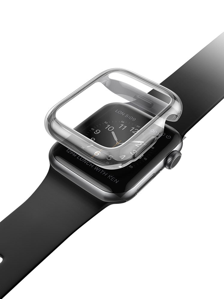 Apple watch series 4 case with screen clearance protector